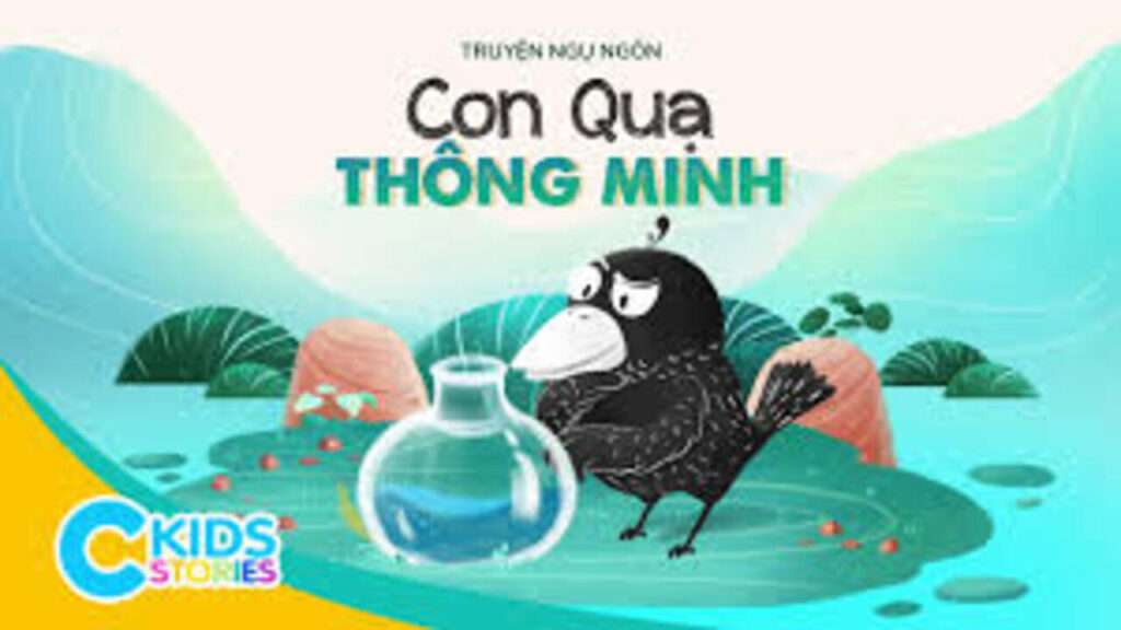 Truyện ngụ ngôn Con quạ thông minh